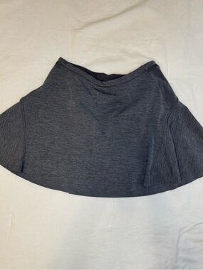 Athleta Dark Gray Circle Skirt - Flared Athletic Skort Style